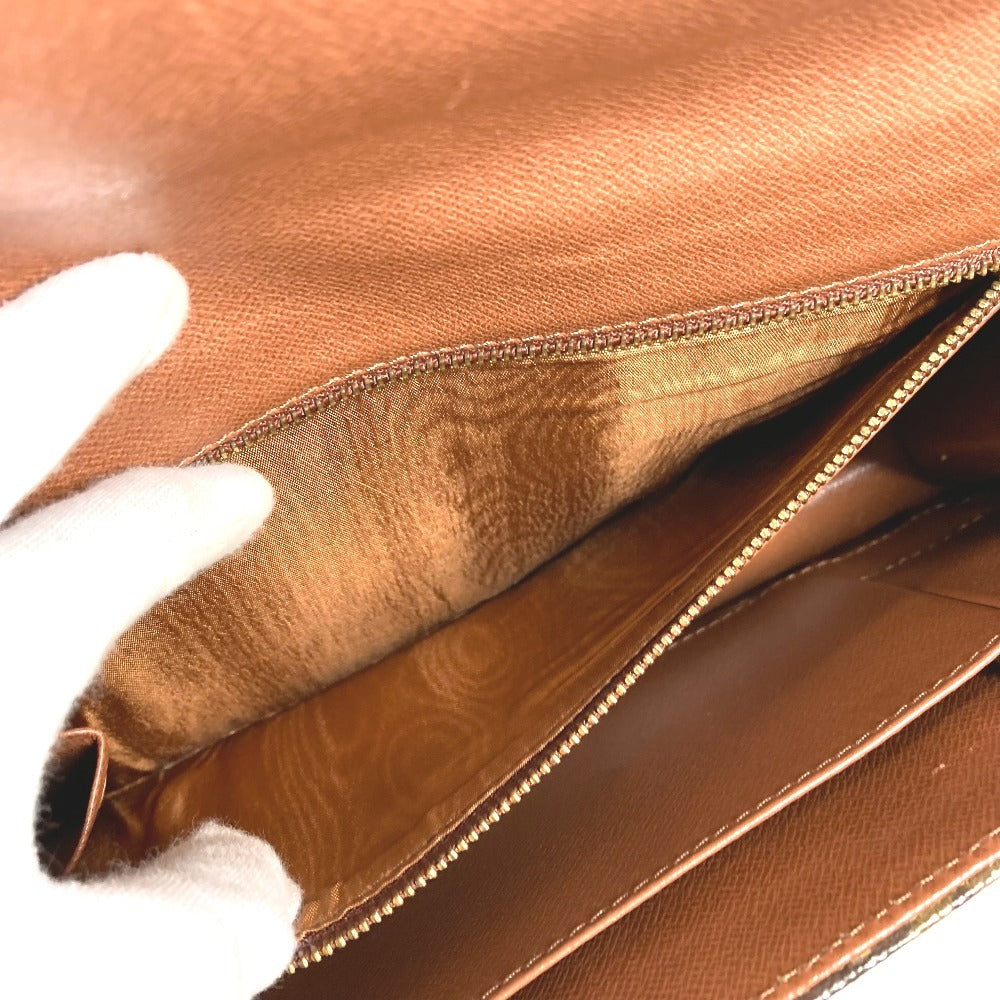 LOUIS VUITTON M51812 Monogram Pochette Dame PM Pochette Dame PM Pouch Clutch Bag Flap Clutch Bag Monogram Canvas Unisex Brown