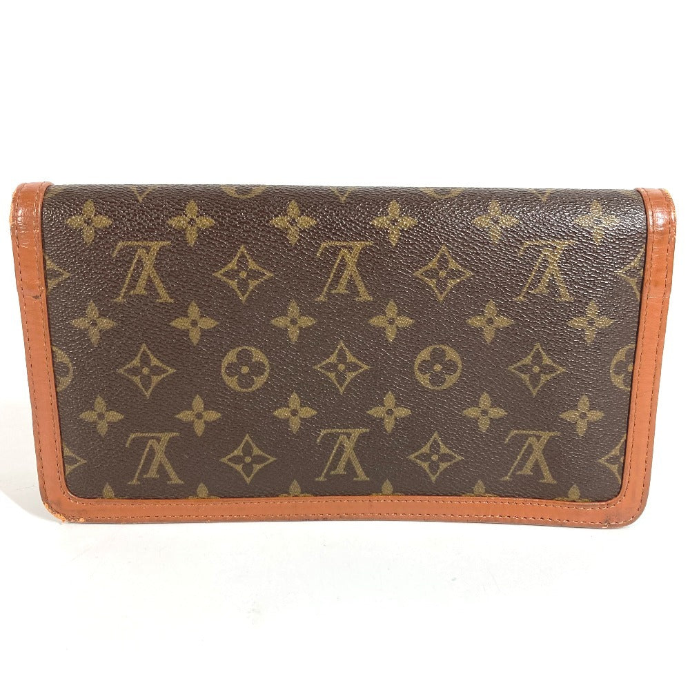 LOUIS VUITTON M51812 Monogram Pochette Dame PM Pochette Dame PM Pouch Clutch Bag Flap Clutch Bag Monogram Canvas Unisex Brown