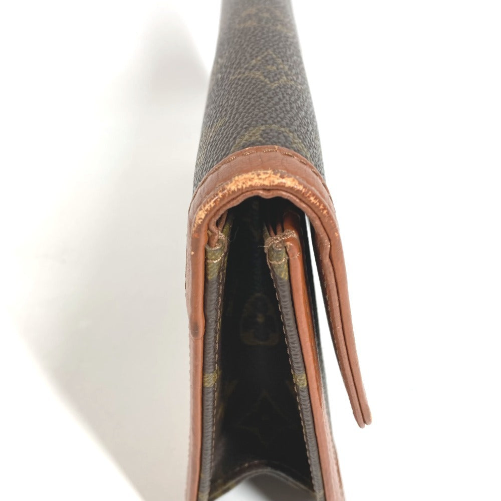 LOUIS VUITTON M51812 Monogram Pochette Dame PM Pochette Dame PM Pouch Clutch Bag Flap Clutch Bag Monogram Canvas Unisex Brown