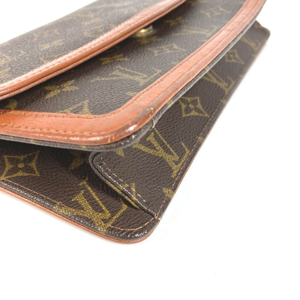 LOUIS VUITTON M51812 Monogram Pochette Dame PM Pochette Dame PM Pouch Clutch Bag Flap Clutch Bag Monogram Canvas Unisex Brown