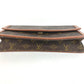 LOUIS VUITTON M51812 Monogram Pochette Dame PM Pochette Dame PM Pouch Clutch Bag Flap Clutch Bag Monogram Canvas Unisex Brown