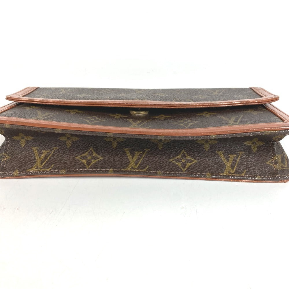 LOUIS VUITTON M51812 Monogram Pochette Dame PM Pochette Dame PM Pouch Clutch Bag Flap Clutch Bag Monogram Canvas Unisex Brown