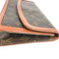 LOUIS VUITTON M51812 Monogram Pochette Dame PM Pochette Dame PM Pouch Clutch Bag Flap Clutch Bag Monogram Canvas Unisex Brown