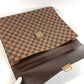 LOUIS VUITTON N53315 Damier Altona PM Altona PM Bag Document Bag Briefcase Handbag Business Bag Damier Canvas Unisex Ebene Brown