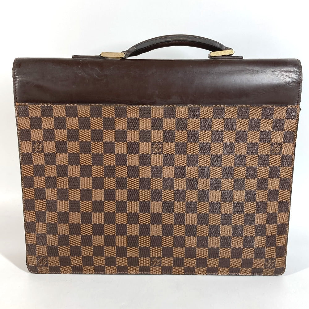 LOUIS VUITTON N53315 Damier Altona PM Altona PM Bag Document Bag Briefcase Handbag Business Bag Damier Canvas Unisex Ebene Brown