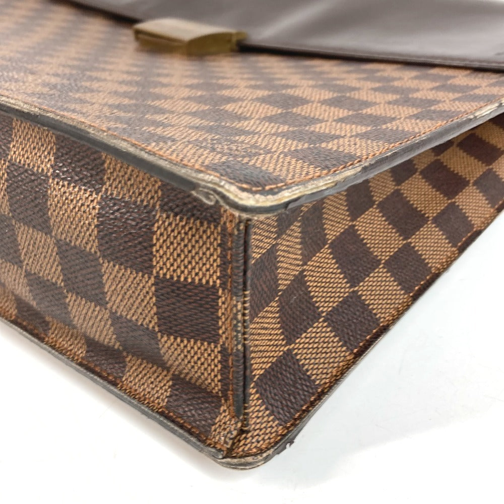 LOUIS VUITTON N53315 Damier Altona PM Altona PM Bag Document Bag Briefcase Handbag Business Bag Damier Canvas Unisex Ebene Brown