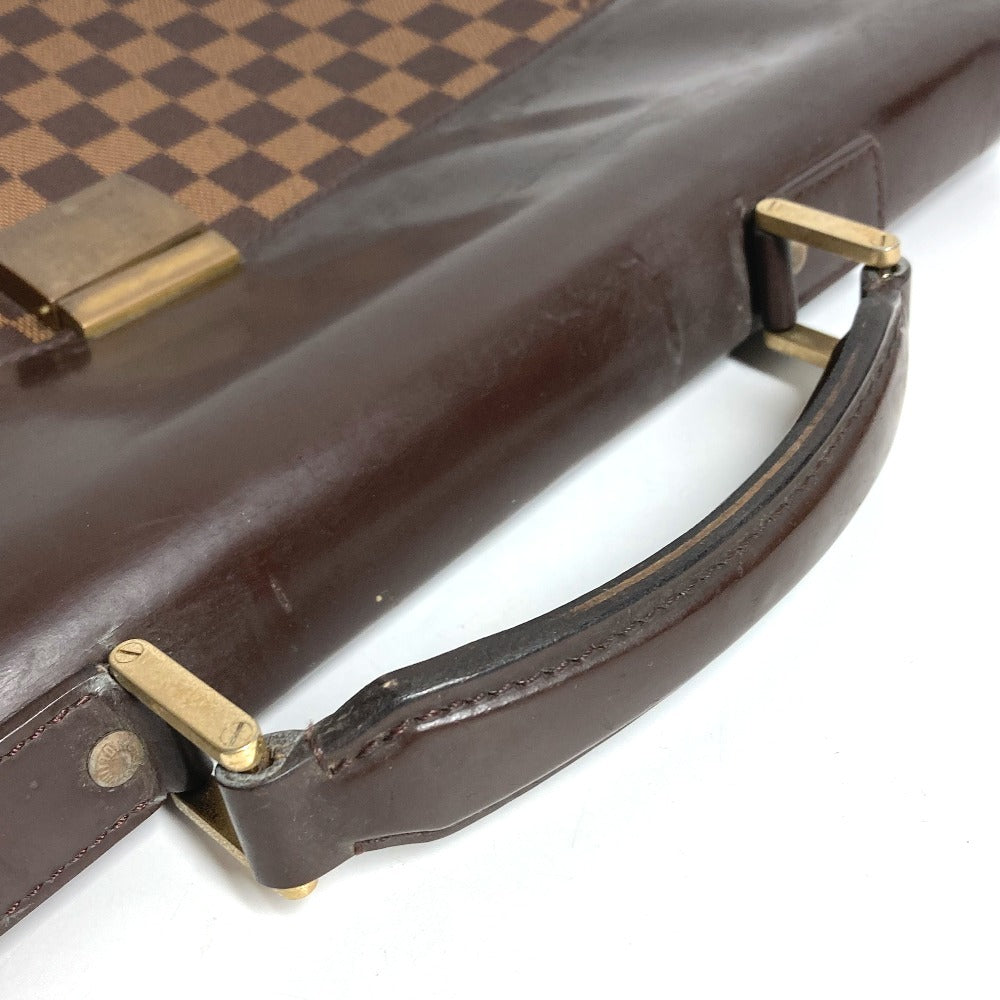 LOUIS VUITTON N53315 Damier Altona PM Altona PM Bag Document Bag Briefcase Handbag Business Bag Damier Canvas Unisex Ebene Brown