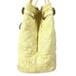 Dior Cannage Quilted Logo Bag Shoulder Bag Tote Bag Shoulder Bag Leather/Coated Canvas Unisex Yellow