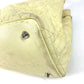 Dior Cannage Quilted Logo Bag Shoulder Bag Tote Bag Shoulder Bag Leather/Coated Canvas Unisex Yellow