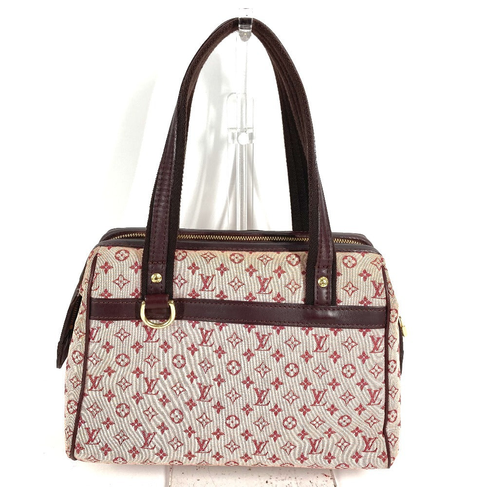 LOUIS VUITTON M92216 モノグラムミニ ジョセフィーヌ PM ジョセフィーヌPM カバン ミニボストンバッグ ハンドバッグ モノグラムミニキャンバス レディース スリーズ レッド