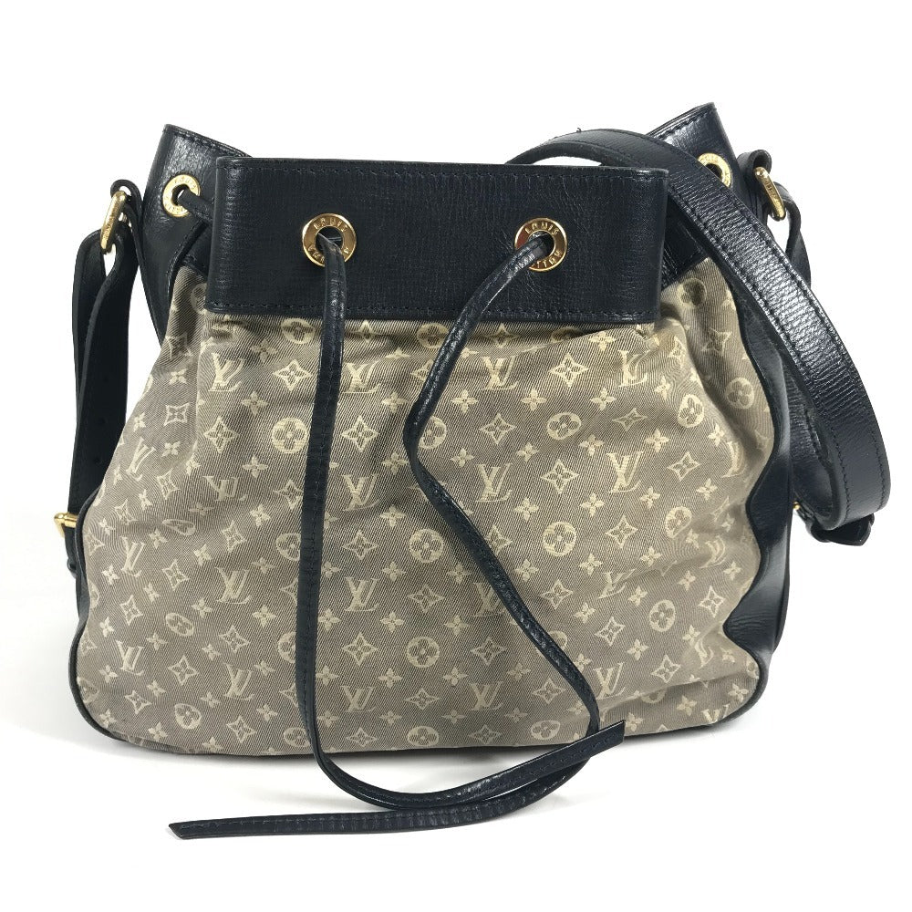 LOUIS VUITTON M40680　 モノグラムイディール ノエPM ノエ PM カバン 斜め掛け 巾着 ショルダーバッグ モノグラムイディール ユニセックス アンクル ネイビー