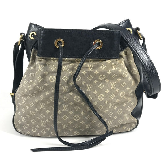 LOUIS VUITTON M40680　 モノグラムイディール ノエPM ノエ PM カバン 斜め掛け 巾着 ショルダーバッグ モノグラムイディール ユニセックス アンクル ネイビー