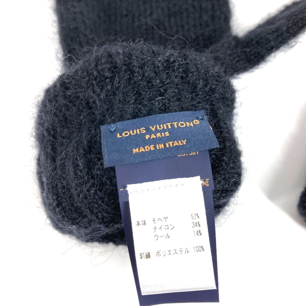 LOUIS VUITTON M97581 グローブ LV スクリプト グローブ アクセサリー 手袋 レディース ブラック