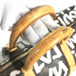 LOUIS VUITTON M92197 Monogram Graffiti Keepall50 Keepall 50 Duffle Bag Bag Travel Bag Travel Bag Duffle Bag MonogramCanvas White/Brown Used