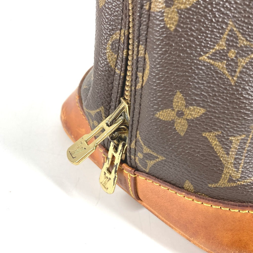 LOUIS VUITTON M51130 Monogram Alma Bag Tote Bag Hand Bag MonogramCanvas Brown Used