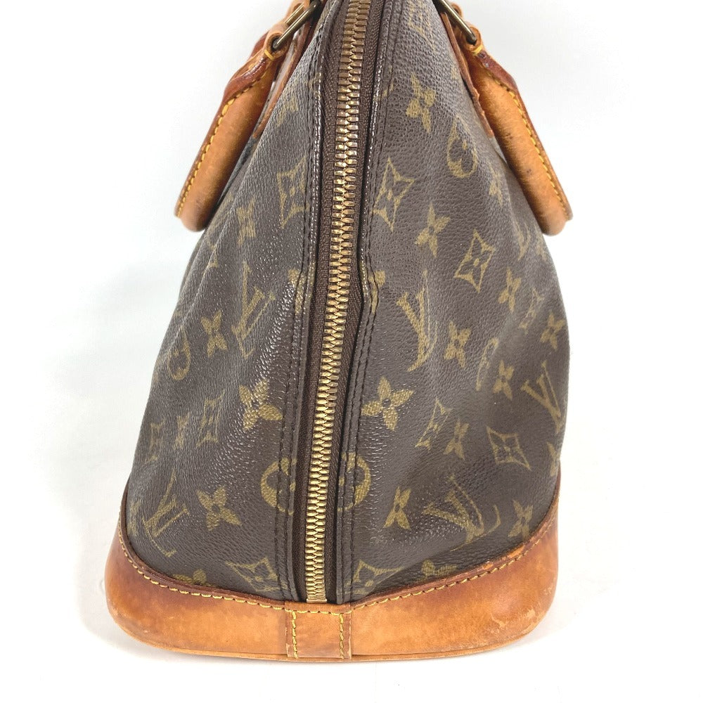 LOUIS VUITTON M51130 Monogram Alma Bag Tote Bag Hand Bag MonogramCanvas Brown Used