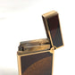 S.T.Dupont vintage Lacquer Glitter Smoking accessories, cigarette smoke Lighter Metal Brown/Gold Used