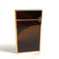 S.T.Dupont vintage Lacquer Glitter Smoking accessories, cigarette smoke Lighter Metal Brown/Gold Used