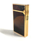 S.T.Dupont vintage Lacquer Glitter Smoking accessories, cigarette smoke Lighter Metal Brown/Gold Used
