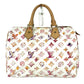 LOUIS VUITTON M95751 モノグラム ウォーターカラー VVN スピーディ30 ミニボストンバッグ カバン ハンドバッグ レディース ブロン ホワイト