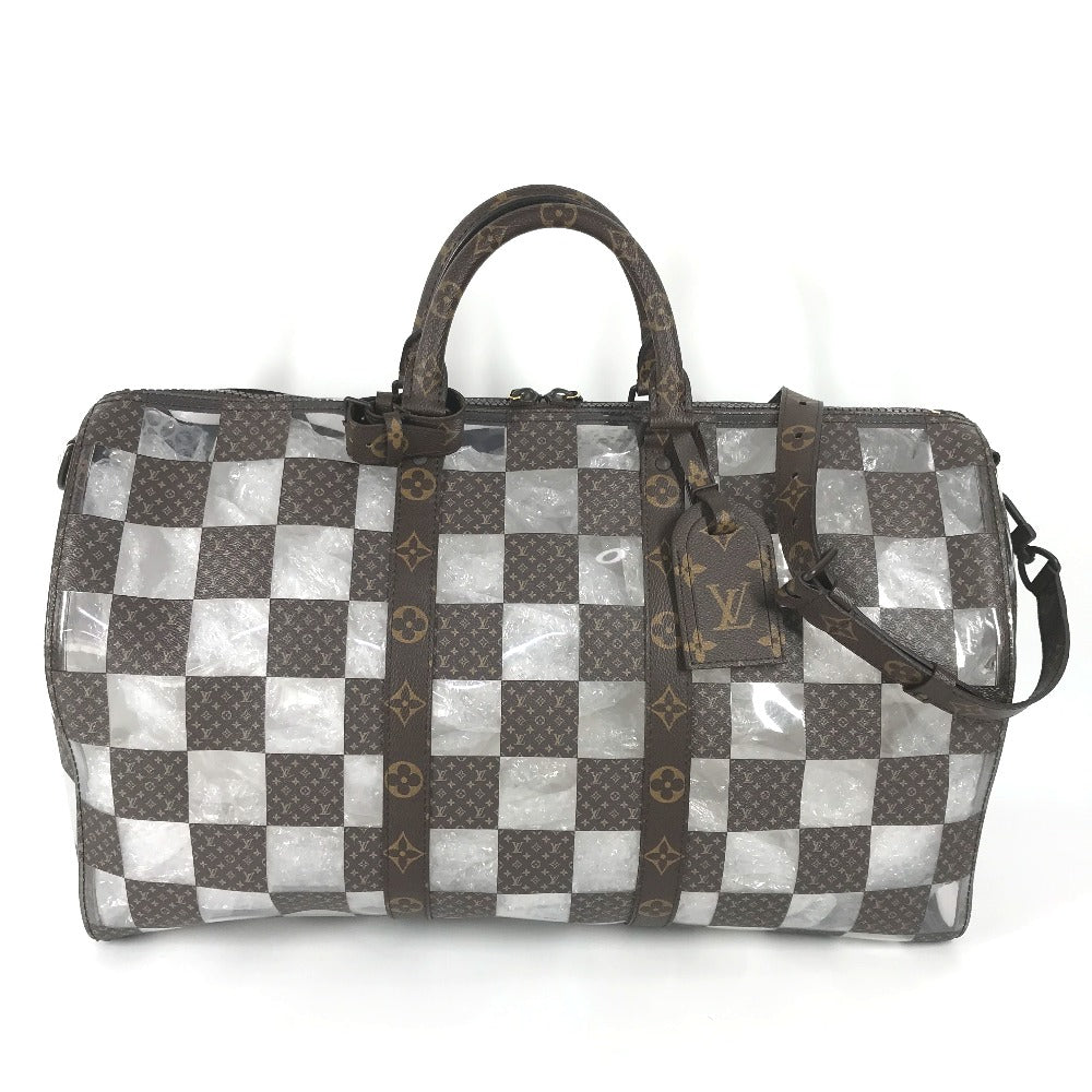 LOUIS VUITTON M20864 モノグラム チェス キーポル バンドリエール 50 カバン 2WAYバッグ ショルダーバッグ 肩掛け 旅行バッグ ボストンバッグ モノグラムキャンバス ユニセックス ブラウン