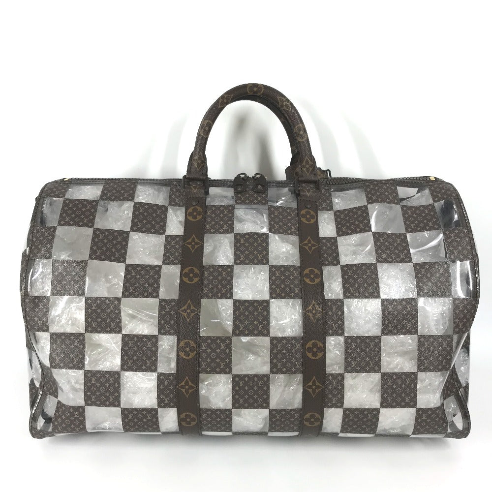 LOUIS VUITTON M20864 モノグラム チェス キーポル バンドリエール 50 カバン 2WAYバッグ ショルダーバッグ 肩掛け 旅行バッグ ボストンバッグ モノグラムキャンバス ユニセックス ブラウン