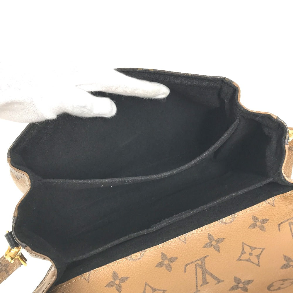 LOUIS VUITTON M44876 モノグラムリバース ポシェット メティスMM カバン ハンドバッグ 斜め掛け 2WAYバッグ  ショルダーバッグ モノグラムリバースキャンバス レディース ベージュ - brandshop-reference