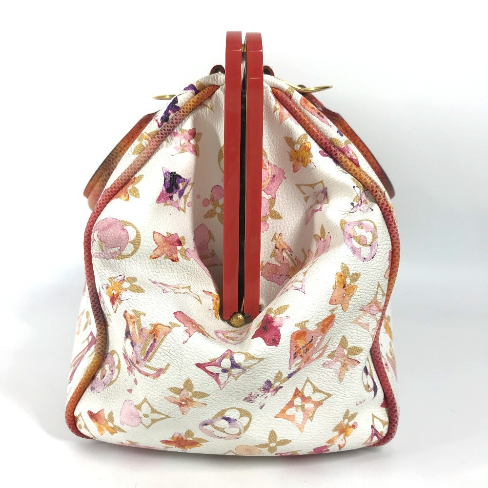 LOUIS VUITTON M95729 モノグラム ウォーターカラー スピーディ30 スピーディ 30 ミニボストンバッグ カバン バッグ ハンドバッグ レディース ブロン ホワイト