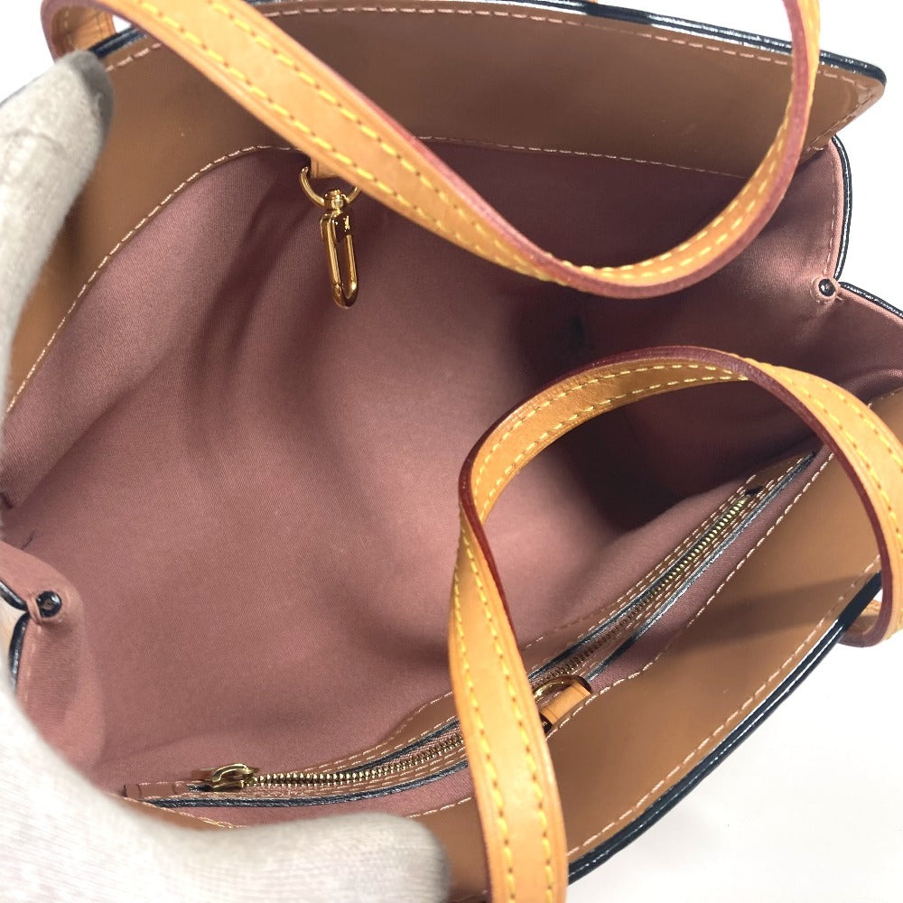 LOUIS VUITTON M90015 モノグラムヴェルニ カタリーナBB ハンドバッグ カバン トートバッグ モノグラムヴェルニ レディース ローズヴェルール ベージュ - brandshop-reference