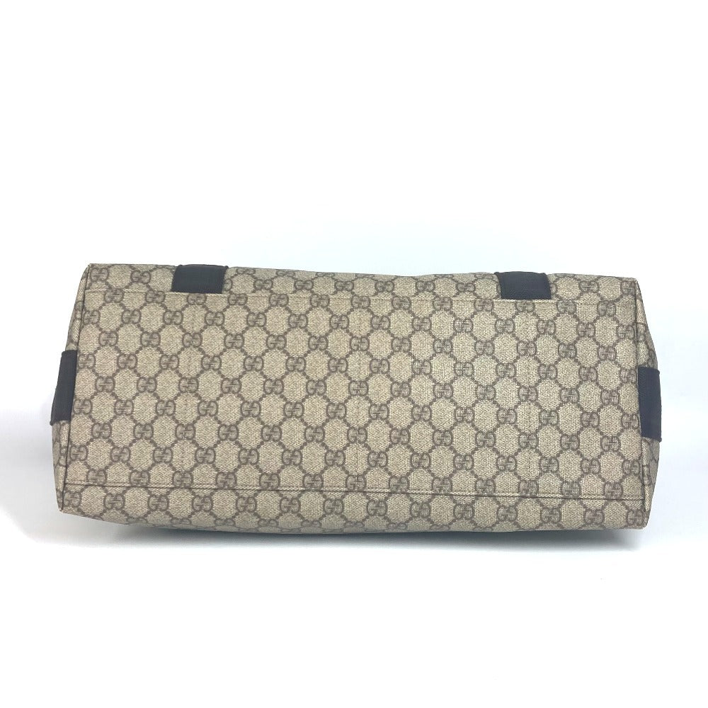 GUCCI 122374 GGプラス フラップ 斜め掛け メッセンジャーバッグ カバン ショルダーバッグ GGスプリームキャンバス ユニセックス ベージュ