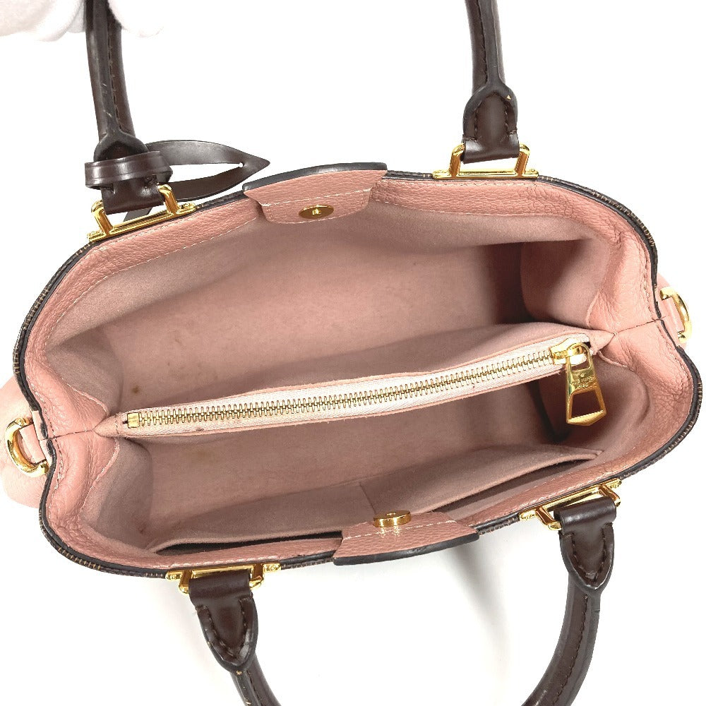 LOUIS VUITTON N41674 Damier Brittany Bag Tote Bag Handbag Damier Canvas Ladies Magnolia/Ebene Pink