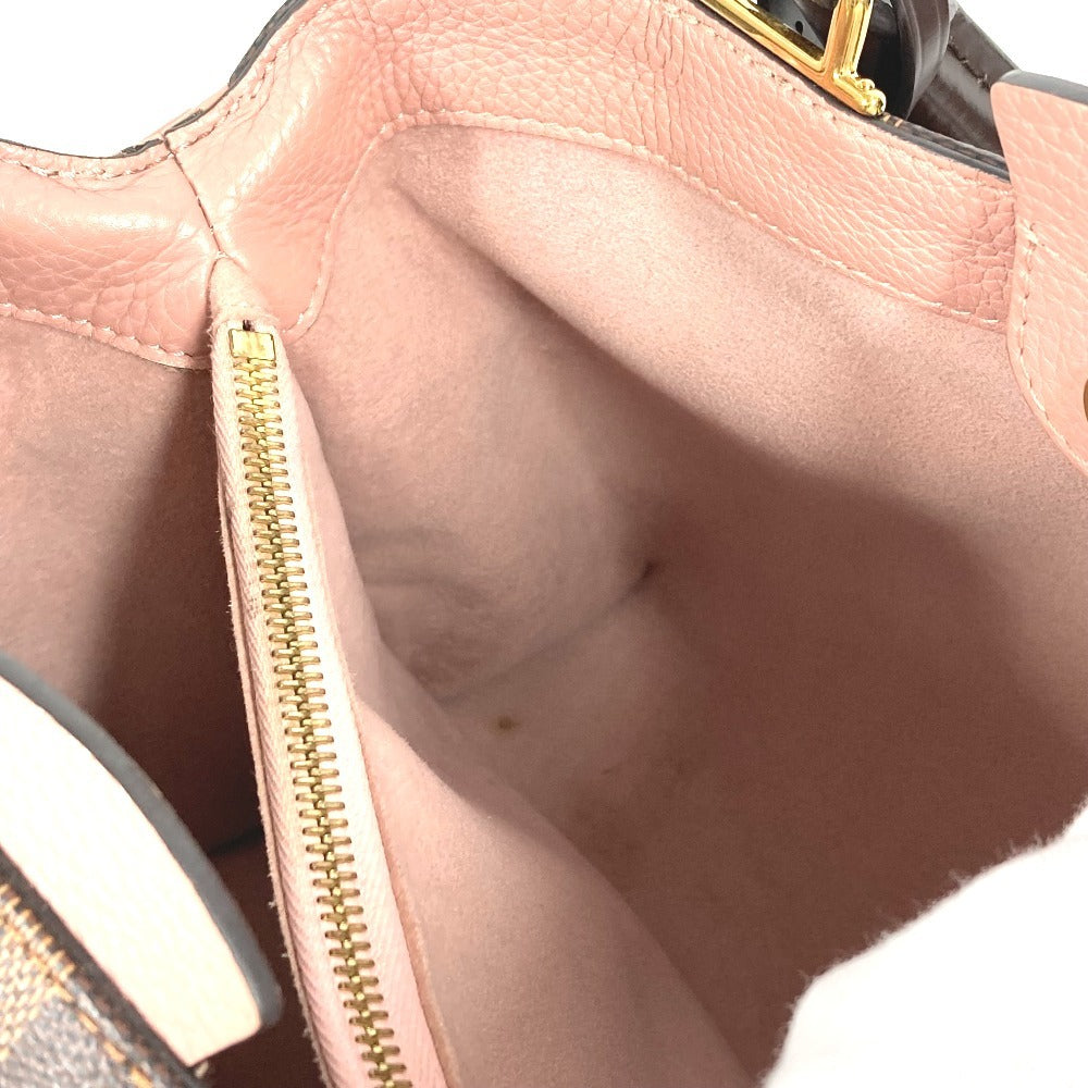 LOUIS VUITTON N41674 Damier Brittany Bag Tote Bag Handbag Damier Canvas Ladies Magnolia/Ebene Pink