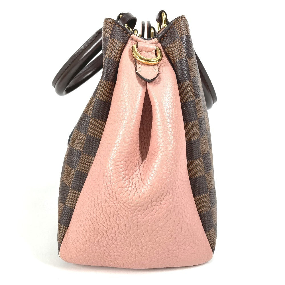 LOUIS VUITTON N41674 Damier Brittany Bag Tote Bag Handbag Damier Canvas Ladies Magnolia/Ebene Pink