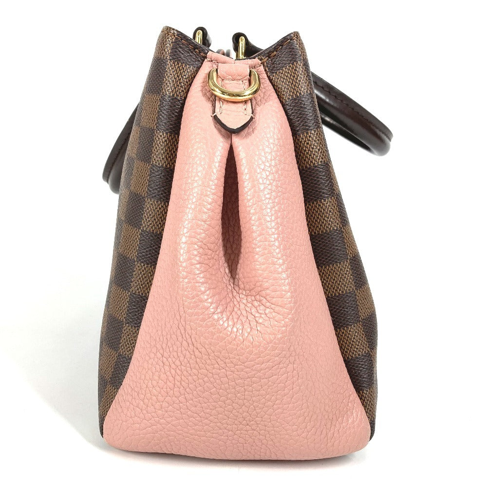 LOUIS VUITTON N41674 Damier Brittany Bag Tote Bag Handbag Damier Canvas Ladies Magnolia/Ebene Pink