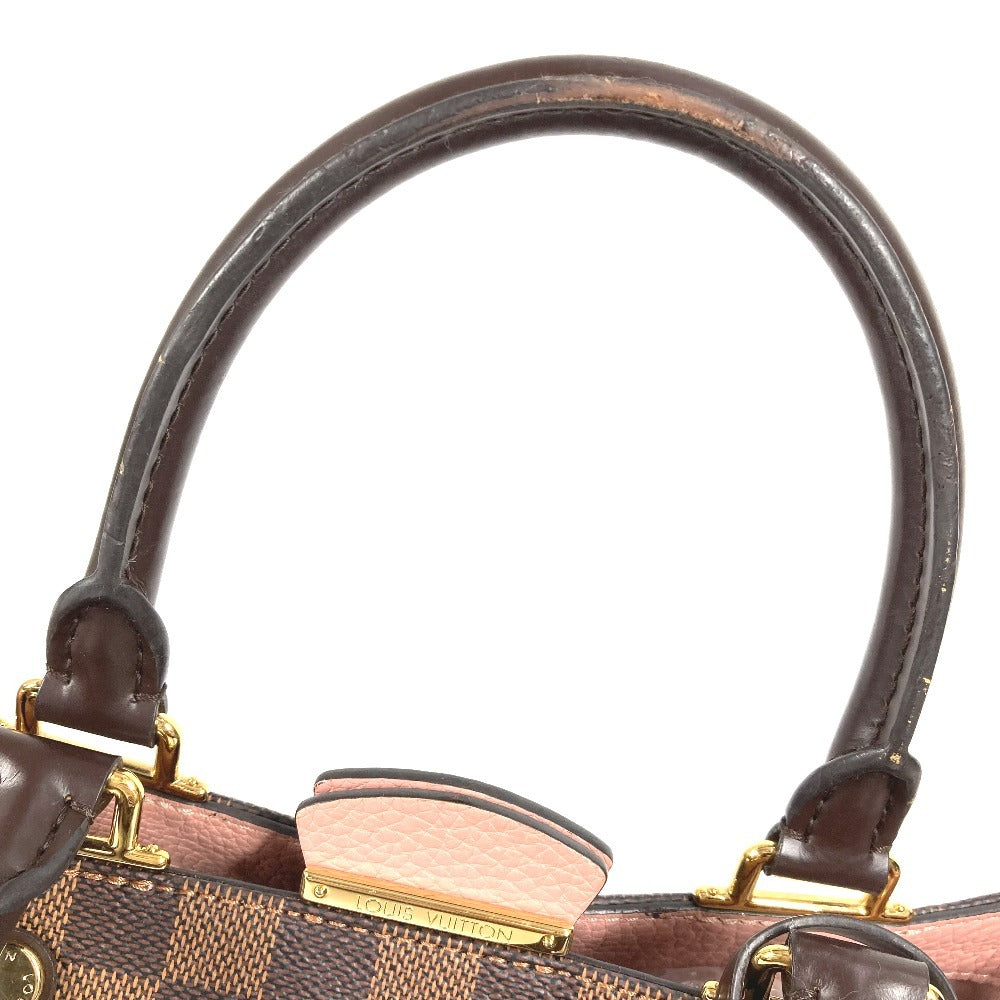 LOUIS VUITTON N41674 Damier Brittany Bag Tote Bag Handbag Damier Canvas Ladies Magnolia/Ebene Pink