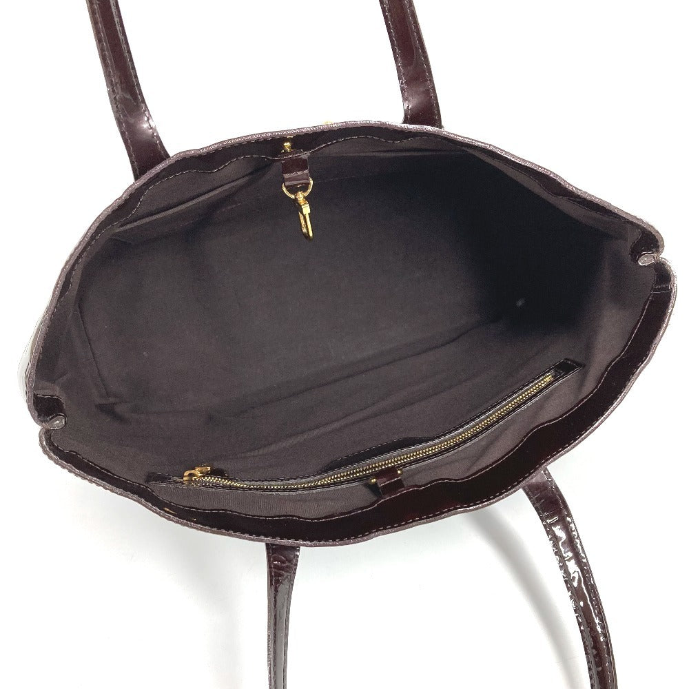 LOUIS VUITTON M91645 Monogram Vernis Wilshire MM Wilshire MM Bag Tote Bag Shoulder Bag Monogram Vernis Canvas Ladies Amarant Purple