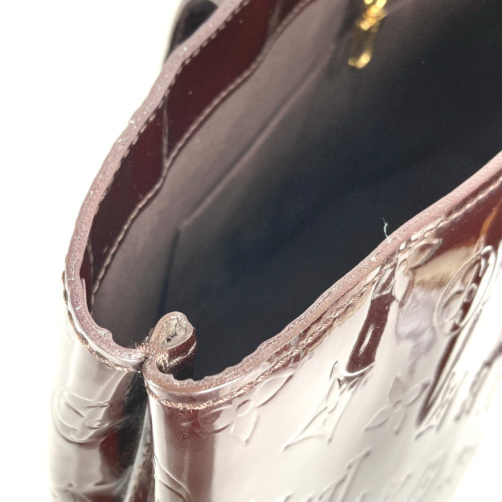 LOUIS VUITTON M91645 Monogram Vernis Wilshire MM Wilshire MM Bag Tote Bag Shoulder Bag Monogram Vernis Canvas Ladies Amarant Purple