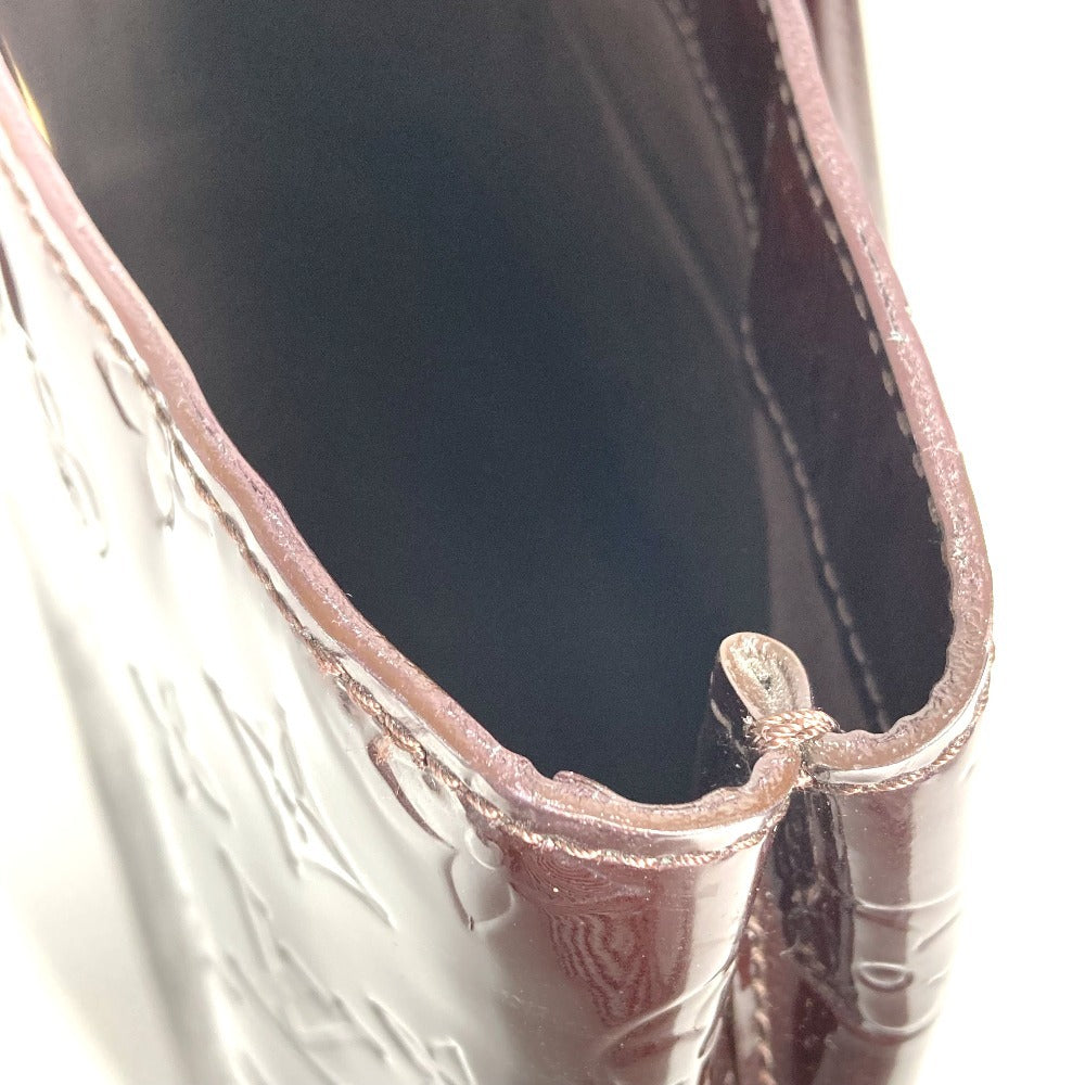 LOUIS VUITTON M91645 Monogram Vernis Wilshire MM Wilshire MM Bag Tote Bag Shoulder Bag Monogram Vernis Canvas Ladies Amarant Purple