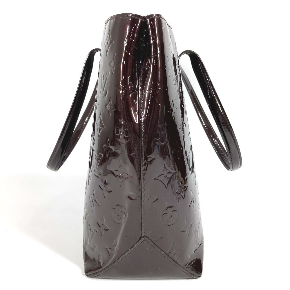 LOUIS VUITTON M91645 Monogram Vernis Wilshire MM Wilshire MM Bag Tote Bag Shoulder Bag Monogram Vernis Canvas Ladies Amarant Purple