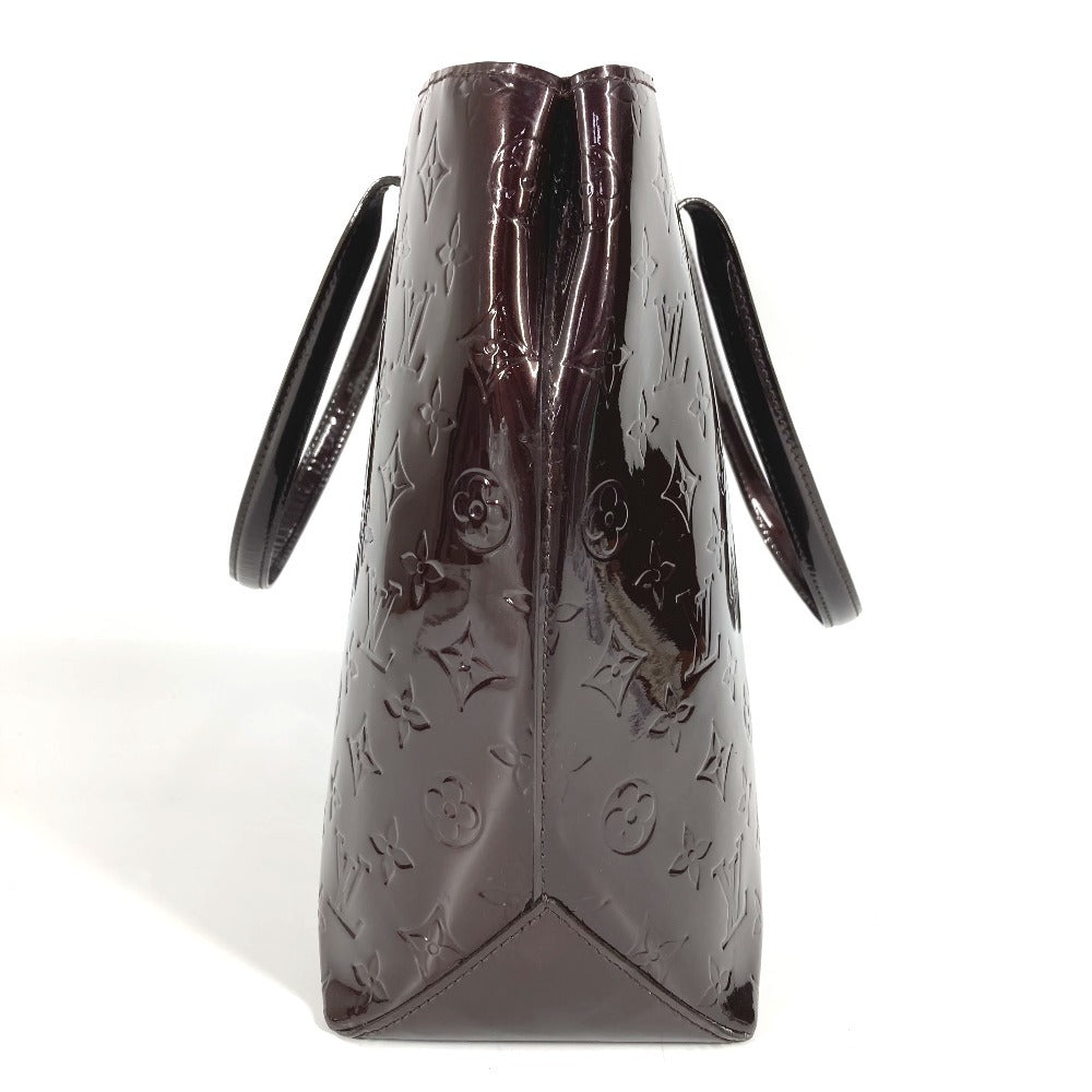 LOUIS VUITTON M91645 Monogram Vernis Wilshire MM Wilshire MM Bag Tote Bag Shoulder Bag Monogram Vernis Canvas Ladies Amarant Purple