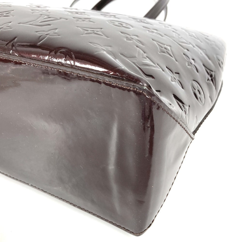 LOUIS VUITTON M91645 Monogram Vernis Wilshire MM Wilshire MM Bag Tote Bag Shoulder Bag Monogram Vernis Canvas Ladies Amarant Purple