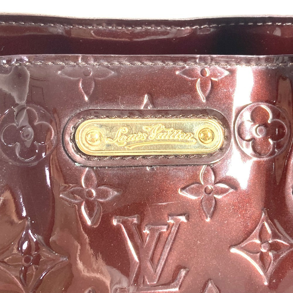 LOUIS VUITTON M91645 Monogram Vernis Wilshire MM Wilshire MM Bag Tote Bag Shoulder Bag Monogram Vernis Canvas Ladies Amarant Purple