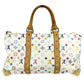 LOUIS VUITTON M92641 モノグラムマルチカラー 村上隆 キーポル45 キーポル 45 カバン 旅行バッグ トラベルバッグ ハンドバッグ ボストンバッグ モノグラムマルチカラーキャンバス ユニセックス ブロン ホワイト