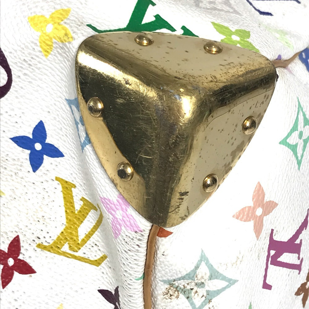 LOUIS VUITTON M92641 モノグラムマルチカラー 村上隆 キーポル45 キーポル 45 カバン 旅行バッグ トラベルバッグ ハンドバッグ ボストンバッグ モノグラムマルチカラーキャンバス ユニセックス ブロン ホワイト