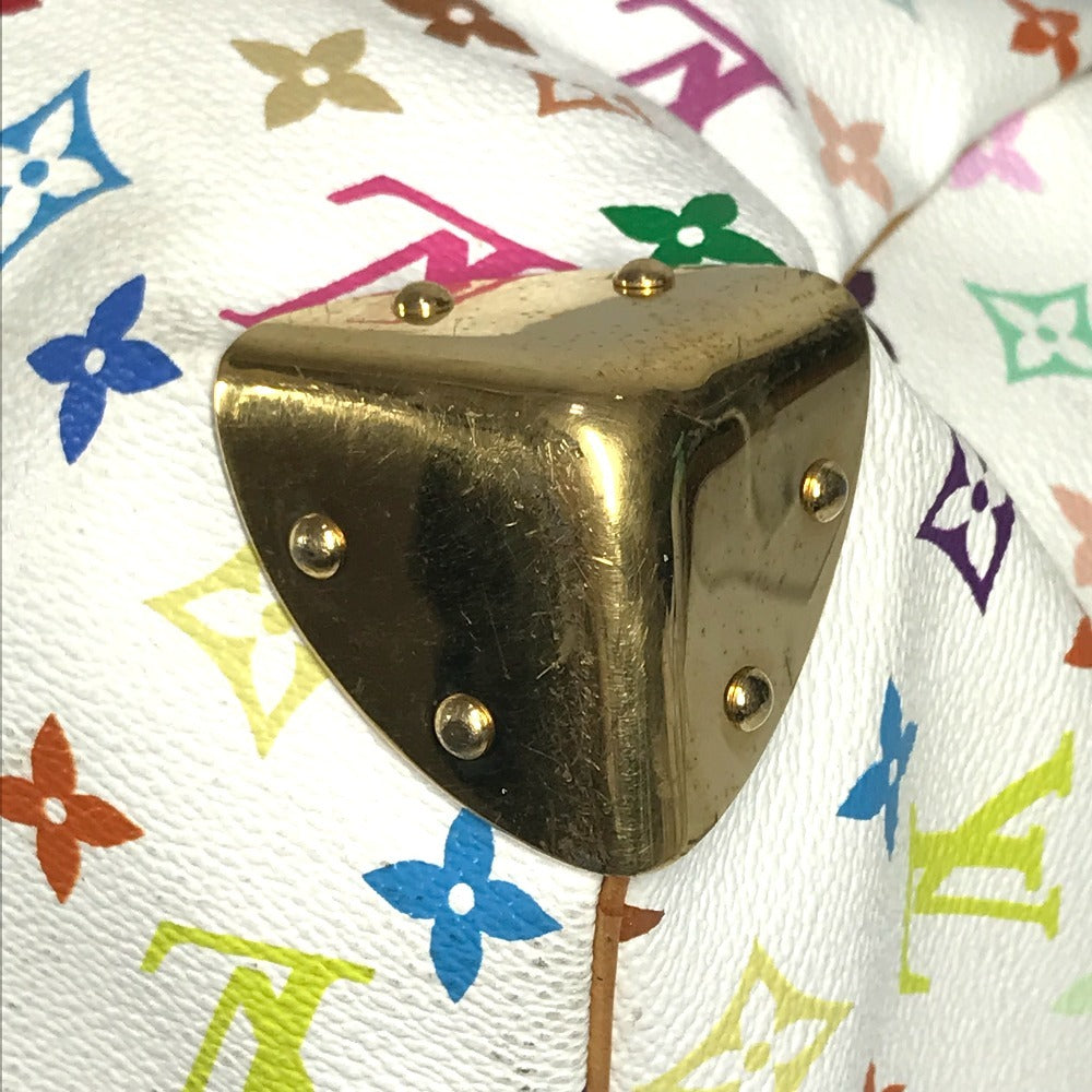 LOUIS VUITTON M92641 モノグラムマルチカラー 村上隆 キーポル45 キーポル 45 カバン 旅行バッグ トラベルバッグ ハンドバッグ ボストンバッグ モノグラムマルチカラーキャンバス ユニセックス ブロン ホワイト