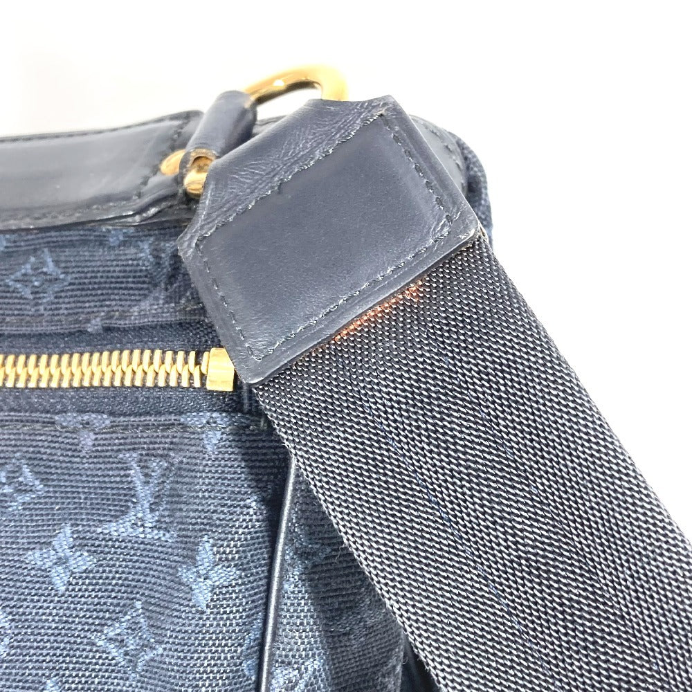LOUIS VUITTON M42311 モノグラムミニ ドゥニーズ カバン ボストンバッグ 2WAYバッグ 斜め掛け ハンドバッグ ショルダーバッグ モノグラムミニキャンバス レディース ネイビー