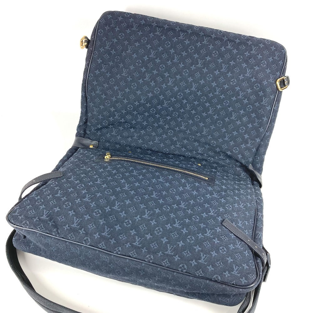 LOUIS VUITTON M42311 モノグラムミニ ドゥニーズ カバン ボストンバッグ 2WAYバッグ 斜め掛け ハンドバッグ ショルダーバッグ モノグラムミニキャンバス レディース ネイビー