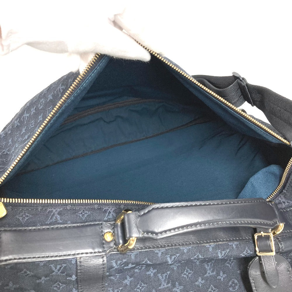 LOUIS VUITTON M42311 モノグラムミニ ドゥニーズ カバン ボストンバッグ 2WAYバッグ 斜め掛け ハンドバッグ ショルダーバッグ モノグラムミニキャンバス レディース ネイビー