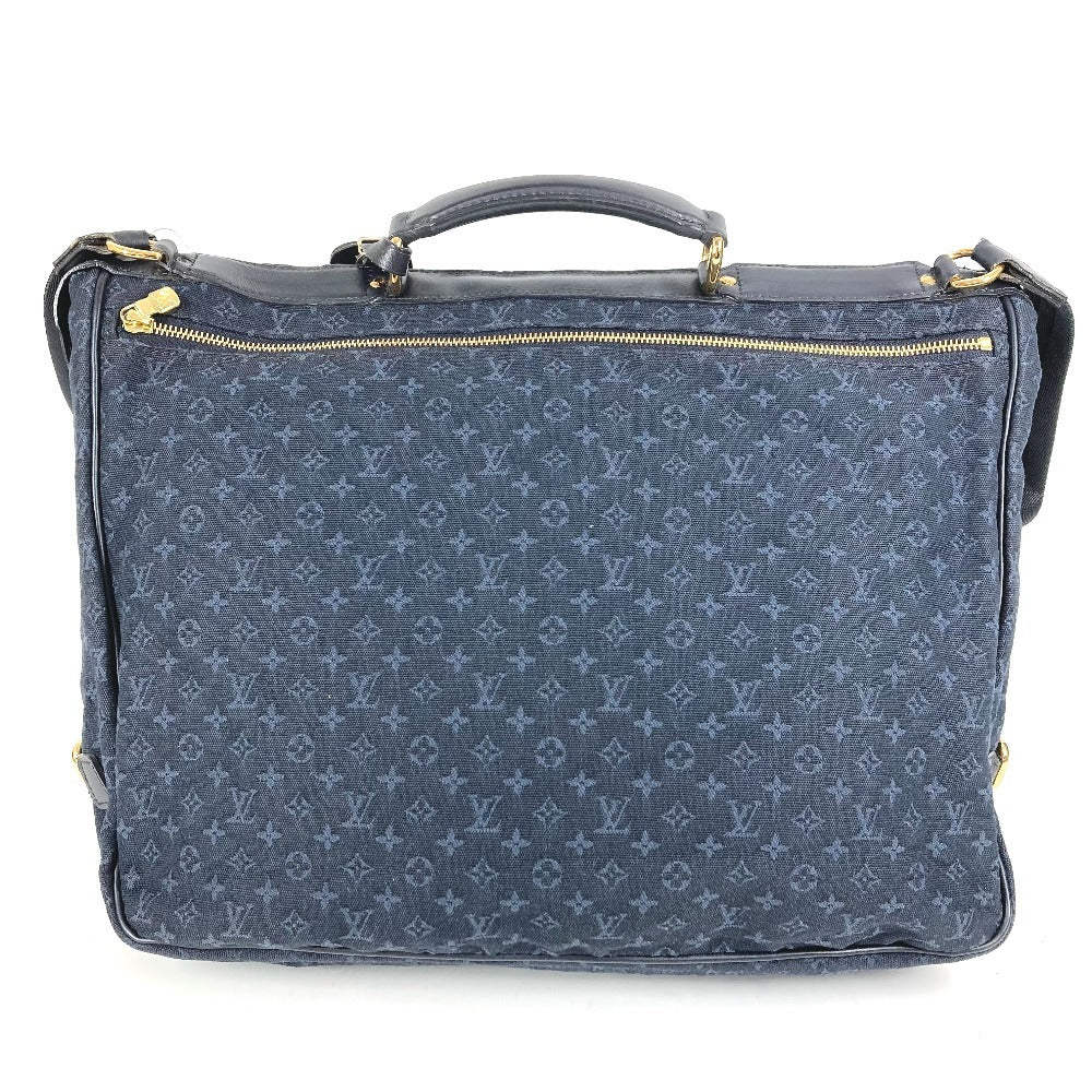 LOUIS VUITTON M42311 モノグラムミニ ドゥニーズ カバン ボストンバッグ 2WAYバッグ 斜め掛け ハンドバッグ ショルダーバッグ モノグラムミニキャンバス レディース ネイビー