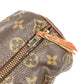 Louis Vuitton M51366 Monogram Papillon 26 Model Lama Papillon 26 Bag Silinder Handbag Monogram Kanvas Wanita Coklat